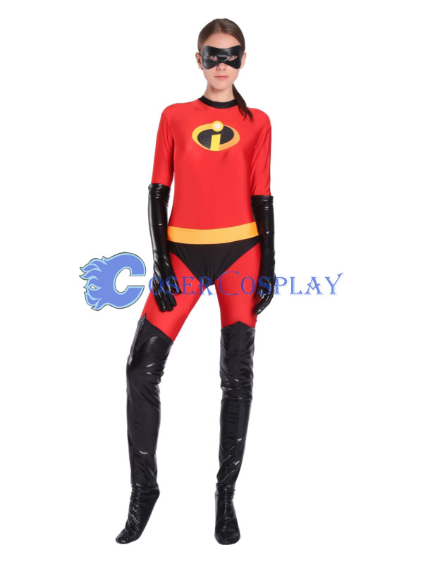 The Incredibles Elastigirl Helen Parr Sexy Halloween Costumes